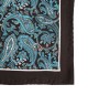 BLACK-FIROZI, I- SILK Pocket Square– Vintage Paisley