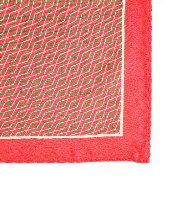 CORAL, I- SILK Pocket Square – The Pattern House