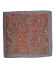 PERSIAN RED, Silk Pocket Square – Vintage Paisley