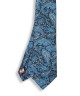 BLACK-FIROZI, 7 Fold Silk Tie – Vintage Paisely