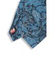 BLACK-FIROZI, 7 Fold Silk Tie – Vintage Paisely