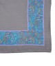 SAPPHIRE BLUE, I- SILK Pocket Square – Vintage Paisley